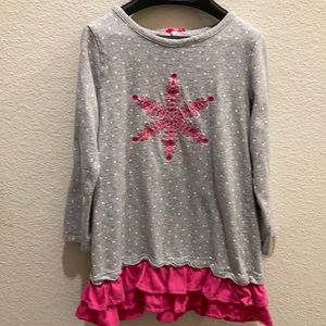 GYMBOREE long sleeve gray dress size 4